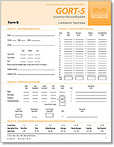 GORT-5 Examiner Record Booklet-Form B (25)